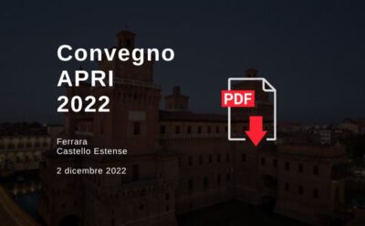 Slide Convegno APRI 2022